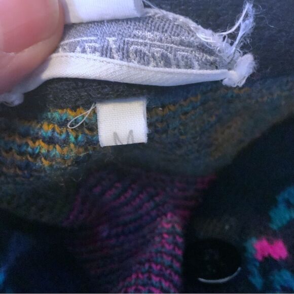 JUSTINE TODD Vintage Flower Button-Up Cardigan size M - Picture 13 of 14